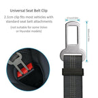 2-Pack Pet Safety Seatbelt — Adjustable Car Harness Lead