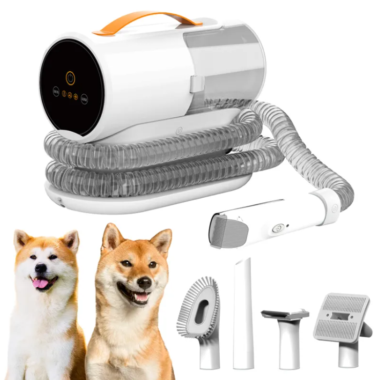 Pet Multifunctional Hair Grooming & Vacuum Cleaner, 600W, White