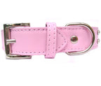 2-Row Dog Collars 10-20" - Pink