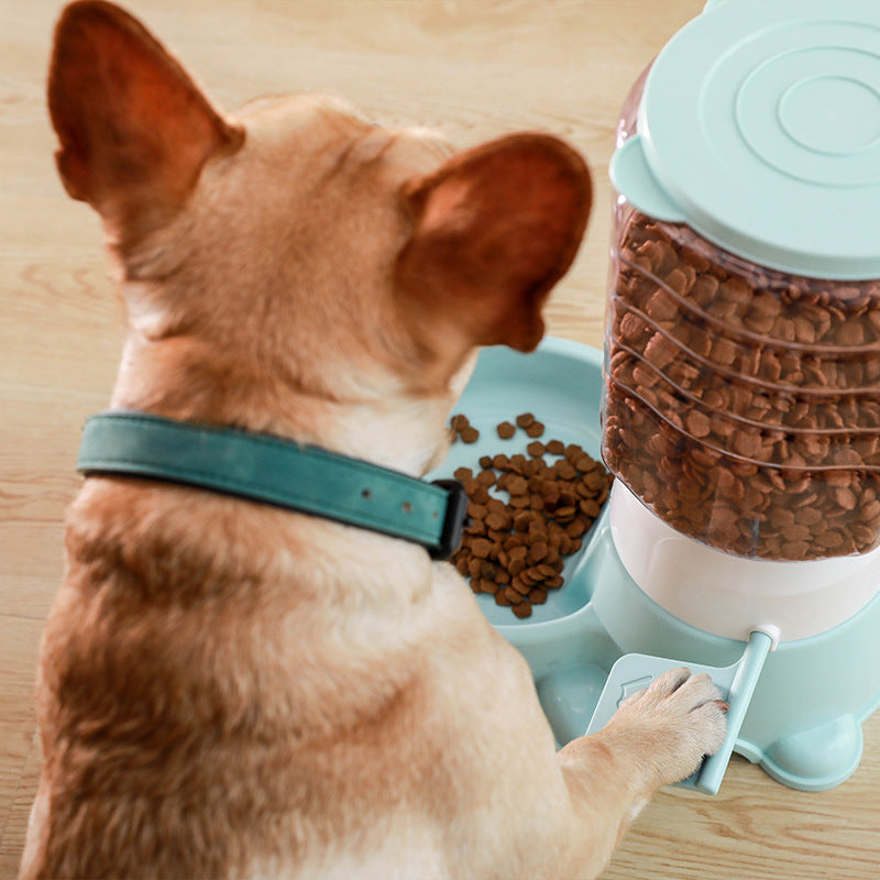 Automatic Dog Feeder and Water Dispenser System