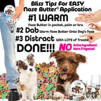 3 Cute Puppies Nose Butter