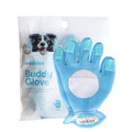 Washies Pet Grooming Buddy Glove - Gentle De-Shedding Tool for Hair Removal Massage Bathing with an Adjustable Breathable Design Dog Bath Brush Scrubber is Ideal for Long & Short Hair Pets