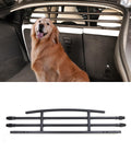 Model y Dog Barrier Dog Car Barrier Car Pet Barrier Compatible with Tesla Model Y Adjustable Large Pet Protective Barrier Anti-bite Heavy-Duty Metal Stainless Steel for Dog Travel Accessories