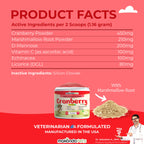 Cranberry for Dogs | Urinary Tract Support | 173 Scoops