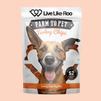 Live Like Roo Turkey Chips for Dogs | Dog Treats That Give Back