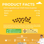 Omega 3 for Dogs | Salmon Oil | 120 Soft Chews