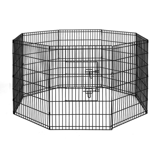 i.Pet 36" 8 Panel Dog Playpen Pet Fence Exercise Cage Enclosure Play