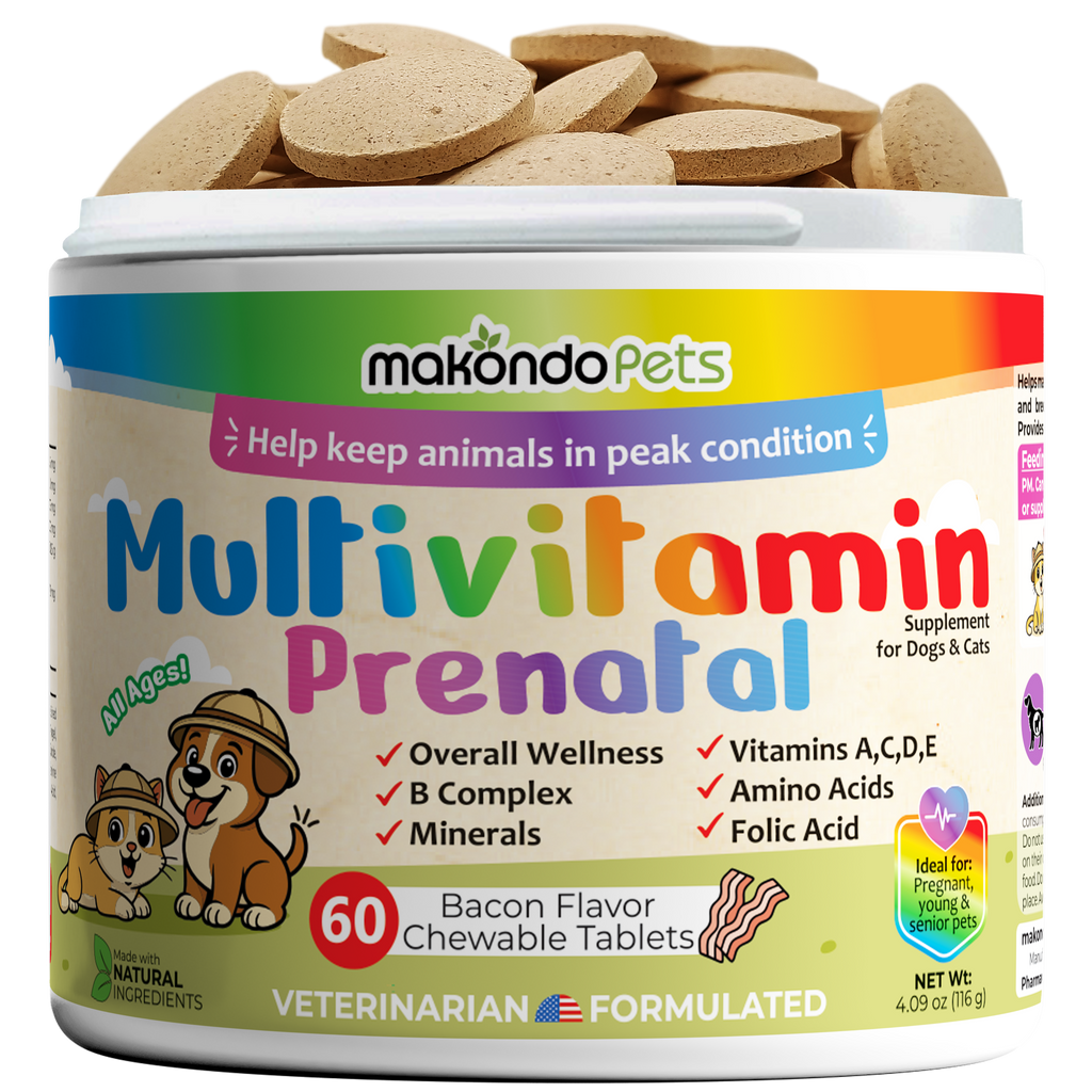 Prenatal Multivitamin for Dogs & Cats | 60 Tablets