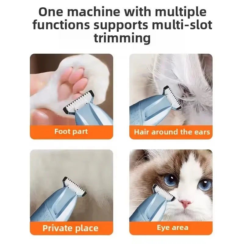 Professional Dog Hair Trimmer Electric Dog Cutter Pet Foot Hair