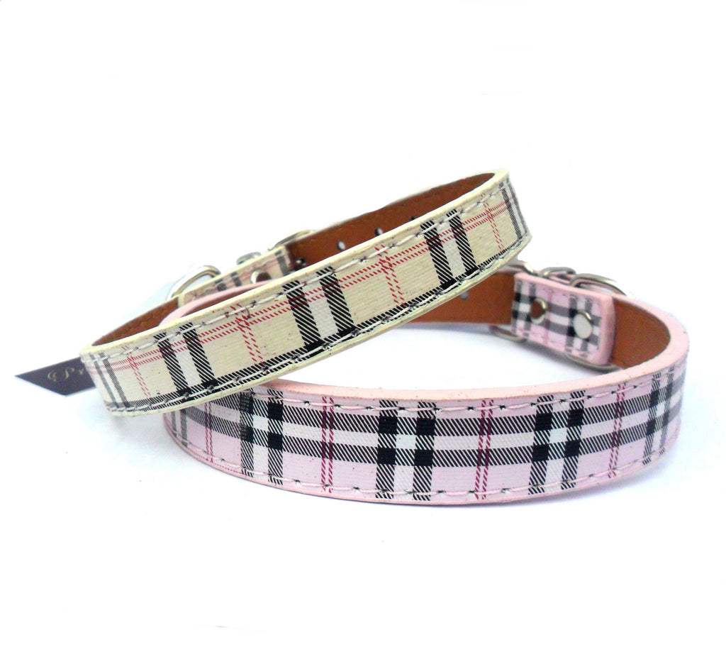 Tartan Plaid Dog Collar