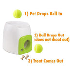 AFP Interactive Treat Reward Dog Toy - Enrichment Play Ball Drop Snack